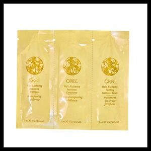 Oribe Hair Alchemy Resilience Shampoo Conditioner Serum Treatment Samples